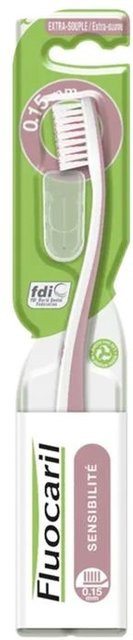Fluocaril Zahnbürste Extra-Weich Sensitivität, Rose - Bild 1