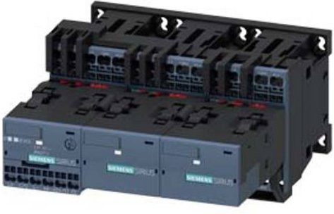 Siemens Stern-Dreieck-Kombination 3RA2417-8XE31-2BB4 mit 3 Schließern, 690 V/AC, grau - Bild 1