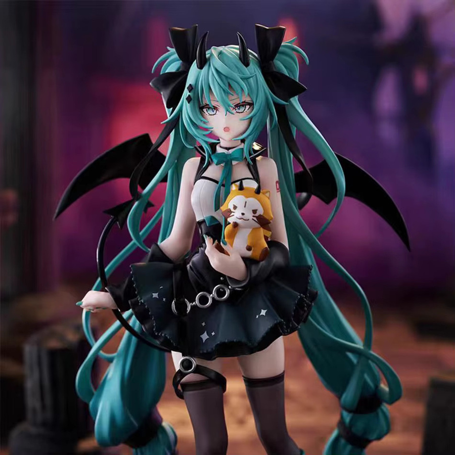 Bandai Hatsune Miku Little Devil Dark Angel, PVC-Modell, Zubehör - Bild 2