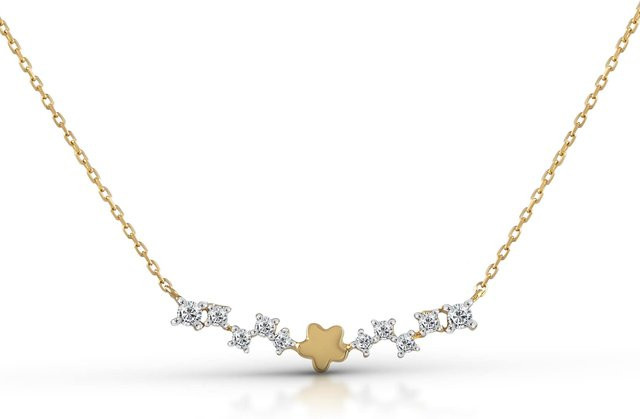 Fascination by Ellen K. Collier, 375 Gelbgold bicolor, Zirkonia, Unisex - Bild 1