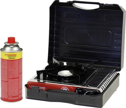 Rothenberger Industrial Gas Camping Kocher Premium RS 220 in Rot inklusive RoButan 220g - Bild 1