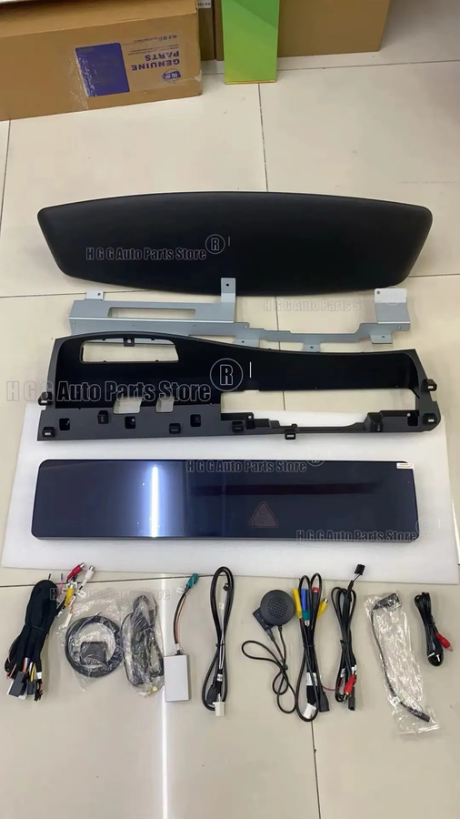 YANFU Autoradio mit Doppelbildschirm für Mercedes Benz S-Klasse W221 und CL W216 (2005-2013) inklusive GPS-Navigation und Carplay in Schwarz mit 12,3 Zoll Display - Bild 3