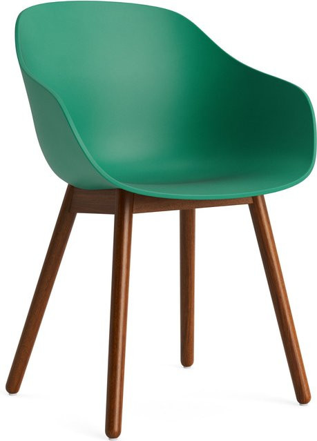 HAY About A Chair AAC 212 mit Armlehnen in Grün aus Holz mit organischem Design und mattem Finish - Bild 1