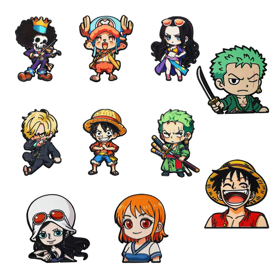 Bandai Emaille-Pins, Cartoon Anime One Piece, Kinder - Bild 6