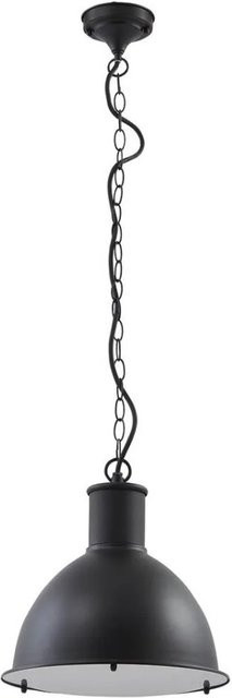 Lindby Außenleuchte Luciane Schwarz aus Aluminium und Kunststoff, 1-flammig, E27, IP44 - Bild 1