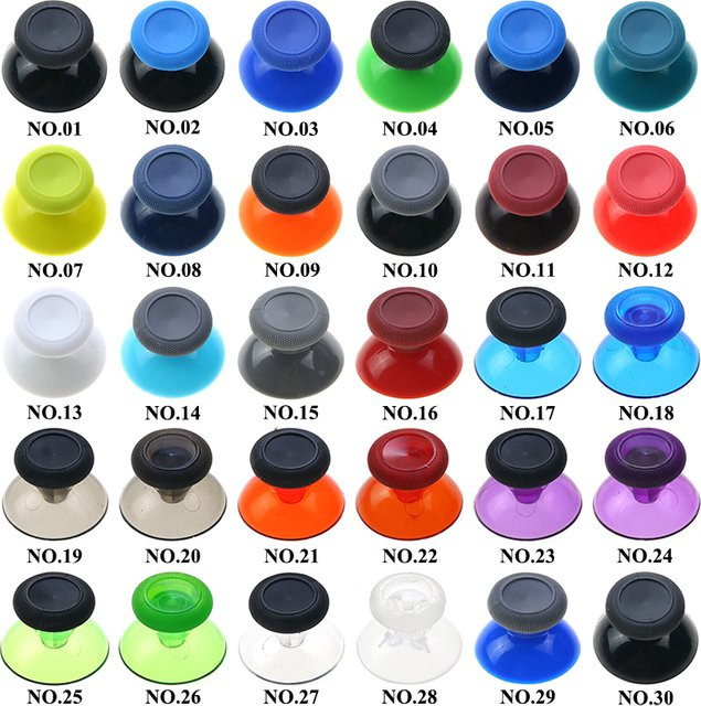 JCD 2er-Set 3D Analog Thumb-Sticks Grip Joystick Kappen für Microsoft Xbox Series X und Series S - Bild 1