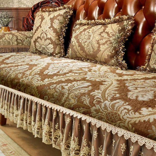 Yiran Furniture Jacquard Sofahülle Rutschfester Sitzbezug für dein Sofa, Breite: 58 cm, Höhe: 65 cm - Bild 1