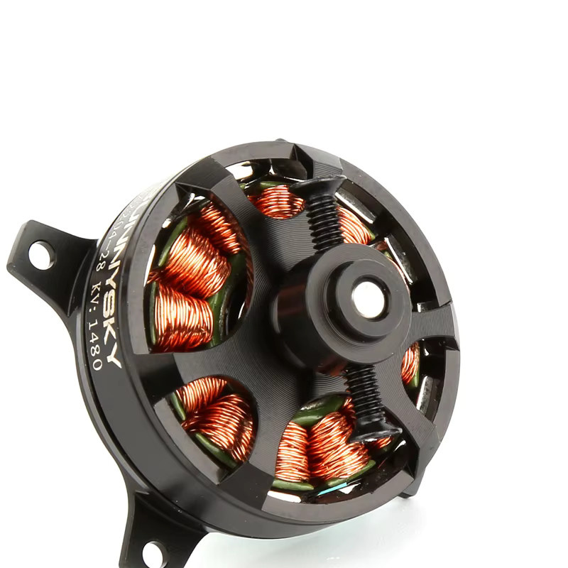 Sunnysky X2204 KV1480/KV1800 bürstenloser Motor, Metall, Schwarz, 1-teiliges Set - Bild 2