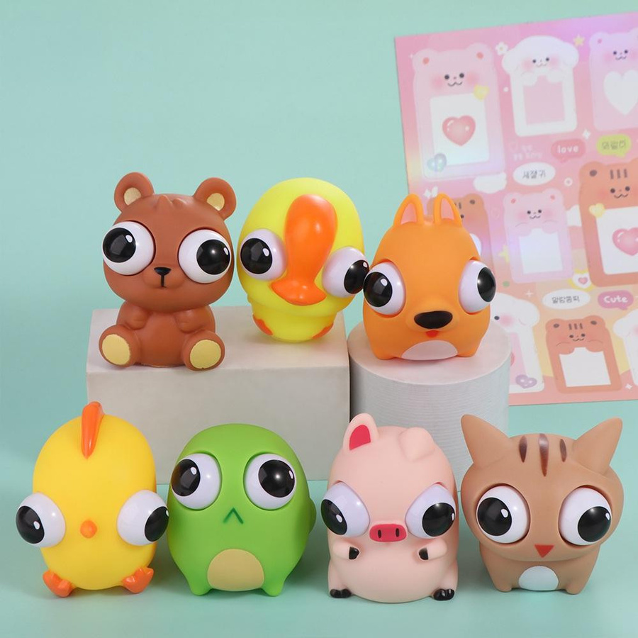 Bai Fen Bai Toys Pop Eye Squeeze Sensorisches Spielzeug Grasaugen - Bild 3