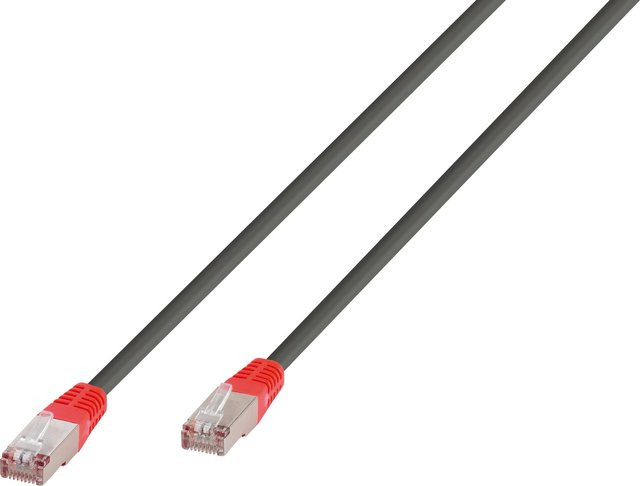 Vivanco CAT 6 Ethernet LAN Netzwerkkabel F/UTP, Grau, Länge: 2 m - Bild 1