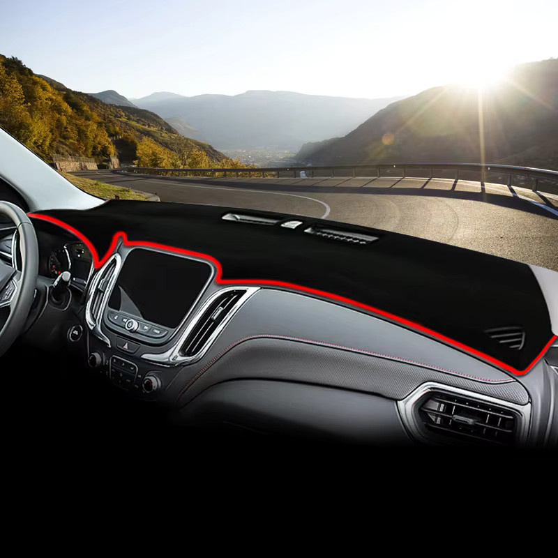 YaLumei Dashboard Sonnenschutz für Chevrolet Equinox 2017-2023, UV-Schutz und rutschfest, Schwarz - Bild 2