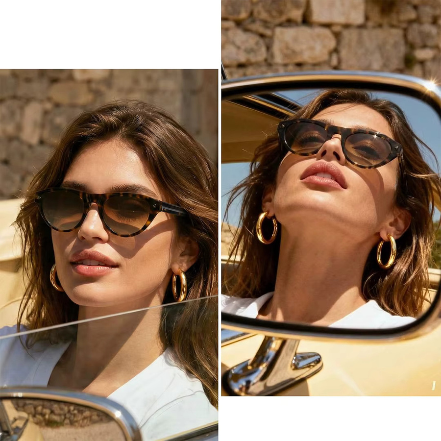 VOPHA Sonnenbrille Cat-Eye, Vollrand, Kunststoff, Damen - Bild 4