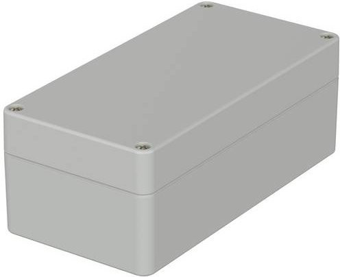 Bopla EUROMAS T 219 Industrie-Gehäuse aus ABS in Lichtgrau (RAL 7035), B/T/H: 160 x 80 x 60 mm - Bild 1