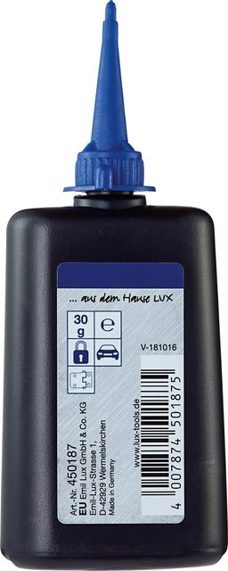 LUX Mehrzweck-Flasche in Grau und Schwarz, 30 g - Bild 1