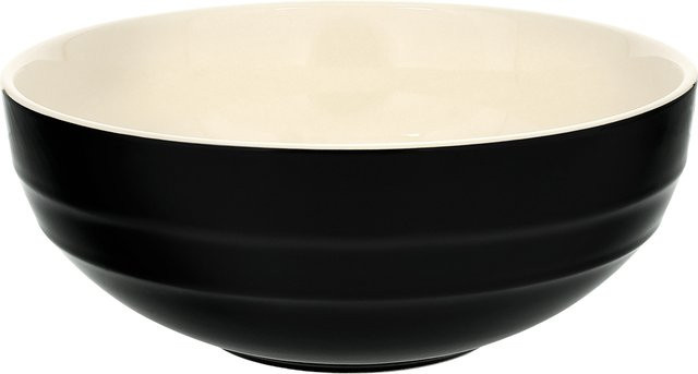 SILVERCREST® Servierschalen-Set aus Keramik in Schwarz, spülmaschinenfest und mikrowellengeeignet - Bild 1