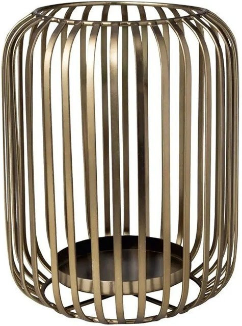 Villeroy & Boch Christmas Chic Windlicht Gold aus Metall, Höhe: 22,5 cm - Bild 1