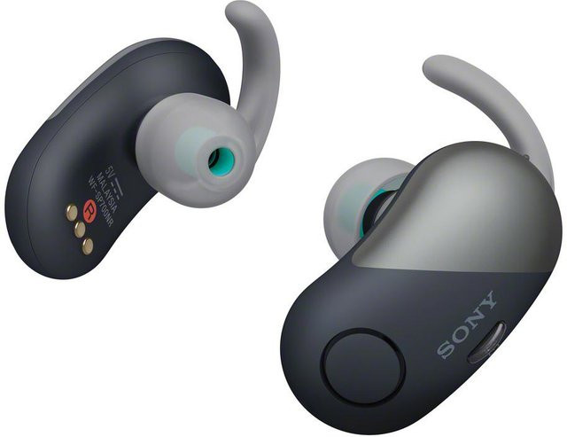 Sony WF-SP700N In-Ear Bluetooth Kopfhörer mit NFC in Schwarz - Bild 1