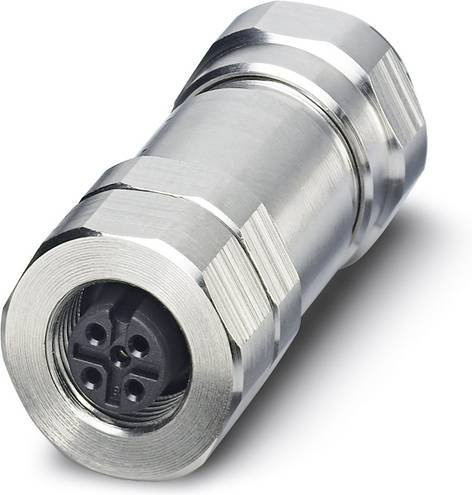 Phoenix Contact 1440038 Sensor-Aktor-Steckverbinder M12 Buchse gerade unkonfektioniert 5-polig in Silber - Bild 1