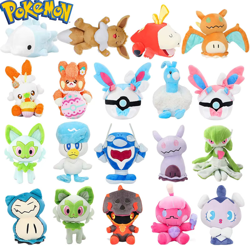 TAKARA TOMY Pokémon Plüschpuppen, Plüsch / Textil - Bild 1