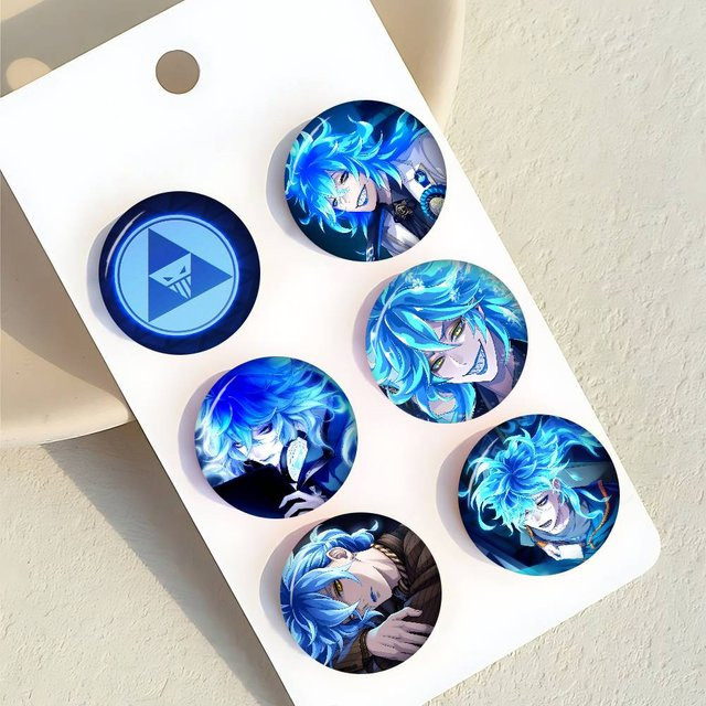 Brosche Anime Idia Cool Shroud, Button Pin - Bild 1
