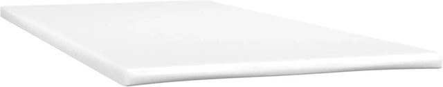 vidaXL Matratzenauflage in Weiß, B/T/H: 80 x 210 x 5 cm - Bild 1