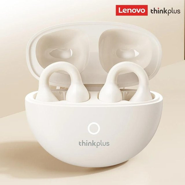 Lenovo LP25 Kabellose Bluetooth 5.4 Ohrhörer in Weiß mit OWS Lärmunterdrückung und HiFi Klangqualität für Sport und Freizeit - Bild 1
