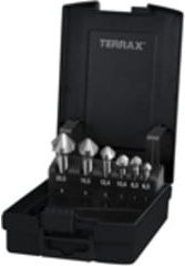 RUKO Kegel- und Entgratsenker-Satz DIN 335 Form C 90 Grad HSS aus Edelstahl in Silber - Bild 1