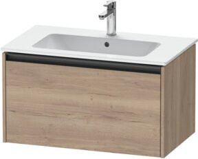 Duravit Waschtischunterschrank Ketho.2, Wandhängend, Braun, B/T/H: 81 x 48 x 44 cm - Bild 1