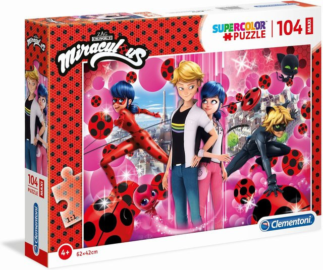 Clementoni Miraculous Puzzle, 104 Teile, ab 4 Jahren - Bild 1