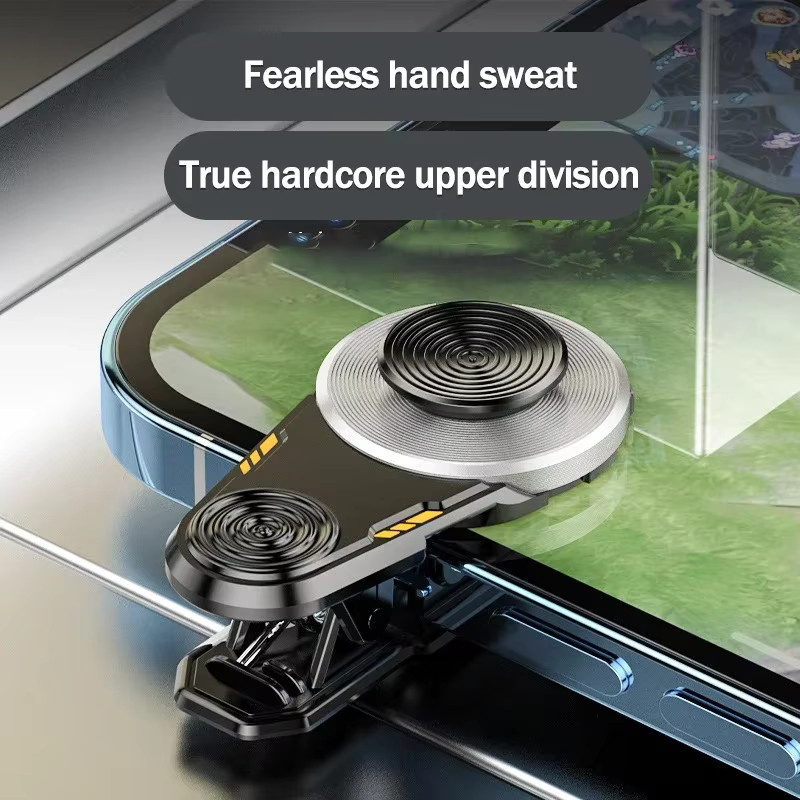 X1 Universal-Handy Gaming-Controller mit 360-Grad-Joysticks für Android und iOS in Schwarz - Bild 2