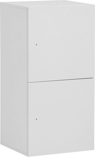 Schildmeyer Spind Locked 2T mit Elektronikschloss Weiß-Matt B: 92,6 cm, T: 40,7 cm, H: 45,4 cm - Bild 1