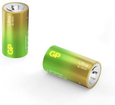 GP Baby C Alkaline-Mangan Batterien 1.5V mit 6000 mAh, 2 Stück, Grün - Bild 1