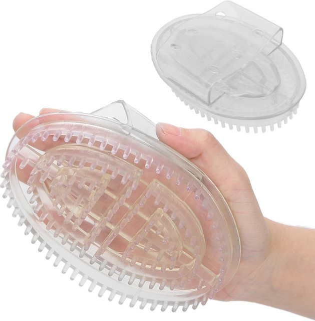 TMISHION Massagebürste für Körper, Unisex, transparent - Bild 1