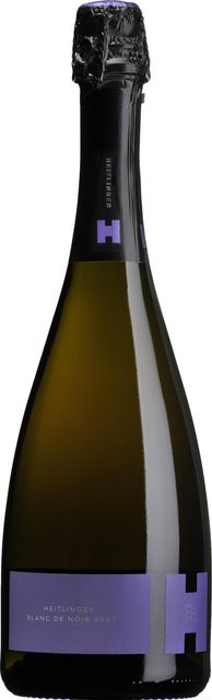 Heitlinger Blanc de Noir, Brut, Schaumwein, 2021, 0,75 l - Bild 1