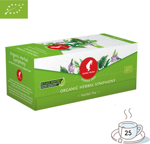 Julius Meinl Kräuter Symphonie Kräutertee, Teebeutel, 25 Stück, 50g - Bild 1
