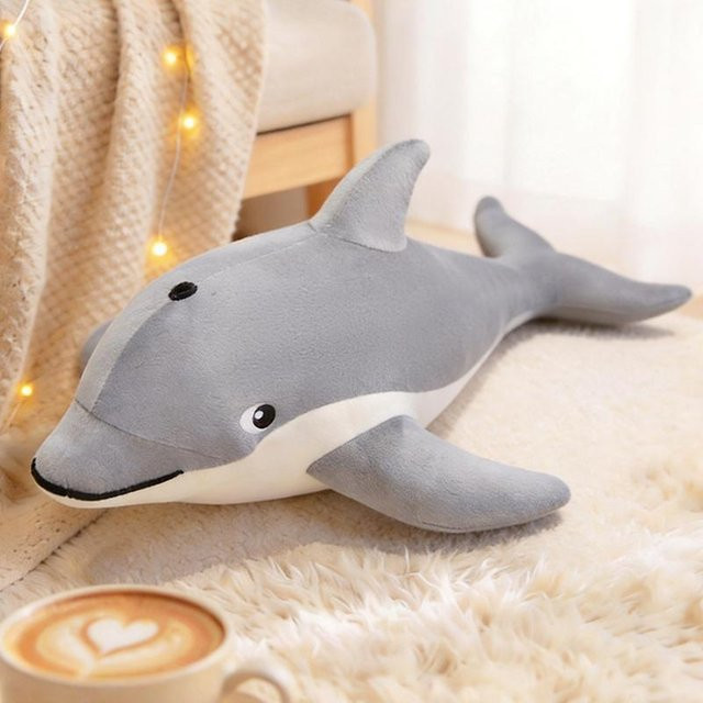 Yiran toy Delfin Plüschtier, Schwertwal, 100cm, ab 14 Jahren - Bild 1