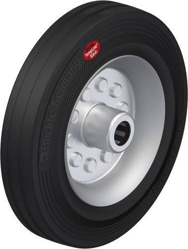 Blickle VEHI 200/20R Schwerlast-Rad in Schwarz mit Kunststoffrolle und 200 mm Durchmesser für eine Tragfähigkeit von 180 kg - Bild 1