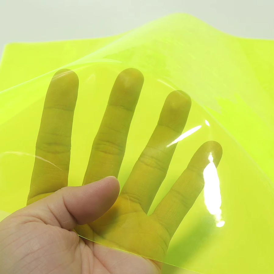 Transparentes PVC-Kunstleder für DIY und Bastelarbeiten, wasserdicht, B/H: 120 x 30 cm - Bild 2
