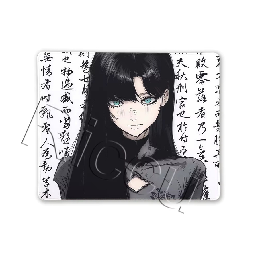 Riccu Anime-Mädchen Mauspad in Multicolour für E-Sport und Gaming - Bild 3