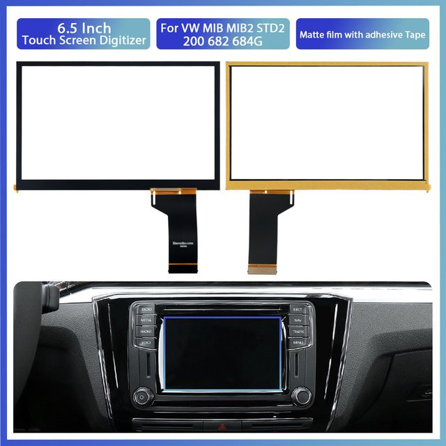 Camod-Zone Matt-Touchscreen 6,5 Zoll mit 40 Pins für VW MIB2 Multimedia-Systeme (Golf, Polo, Jetta, Passat, CC, Tiguan, Caddy, Amarok, Discovery) - Bild 1