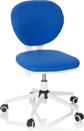 hjh OFFICE Kinderdrehstuhl KID VIVO aus Stoff ohne Armlehnen