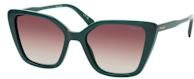 Polaroid PLD 4189/S Sonnenbrille Cat Eye, Vollrand, Kunststoff, Damen, grün, braun - Bild 1