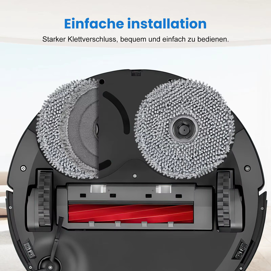 Roborock Wischpads in Grau für Q Revo Master, Q Revo S, Q Revo Pro, Q Revo Maxv und Q Revo Curv Zubehör Ersatzteile - Bild 4