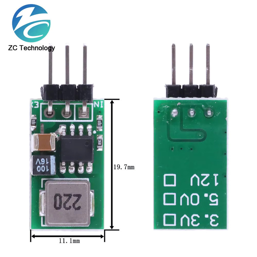 Step-Down-Buck-Modul DC 5,5-32V auf 5V/1A Spannungsregler als Ersatz für LM7805 - Bild 2