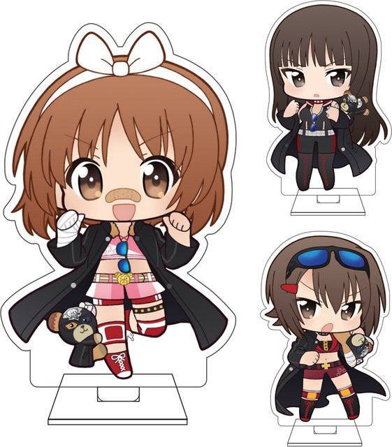 Bandai Girls und Panzer Acryl-Figur Ständerplatte, Einzelfigur, 10cm - Bild 1