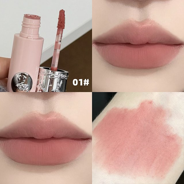 NICEKEY Lip Mud, 6 Farben, Nude, Matt, Flüssiger Lippenstift - Bild 1