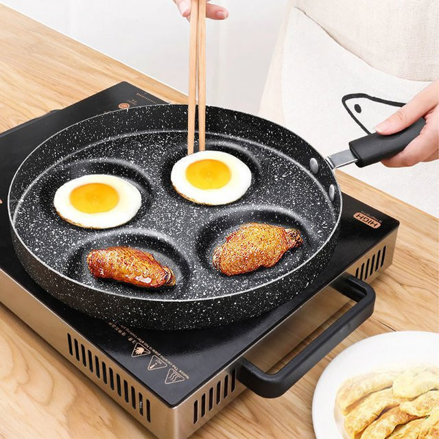 Zxyouping Antihaft Crepe-Pfanne mit Keramikbeschichtung in Schwarz, Durchmesser: 24,5 cm - Bild 1