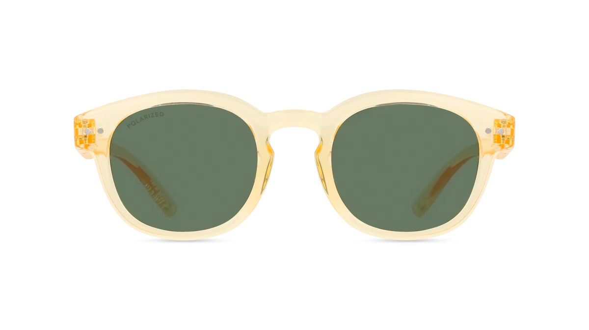 OKIDOKI JIMMY SUN JUNIOR Kinder-Sonnenbrille, Vollrand, Panto, Kunststoff, Transparent - Bild 1