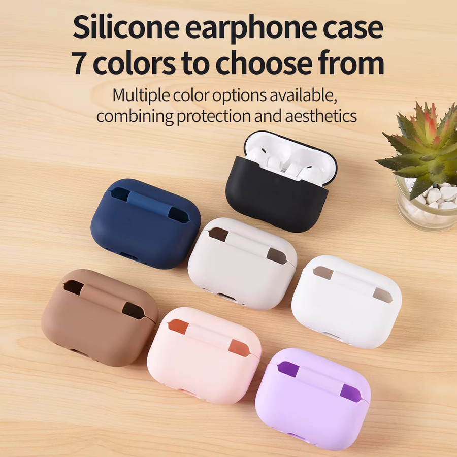 Silikonhülle für Apple AirPods Pro 3 (2025 Generation) mit USB-C Anschluss als Schutzzubehör - Bild 6
