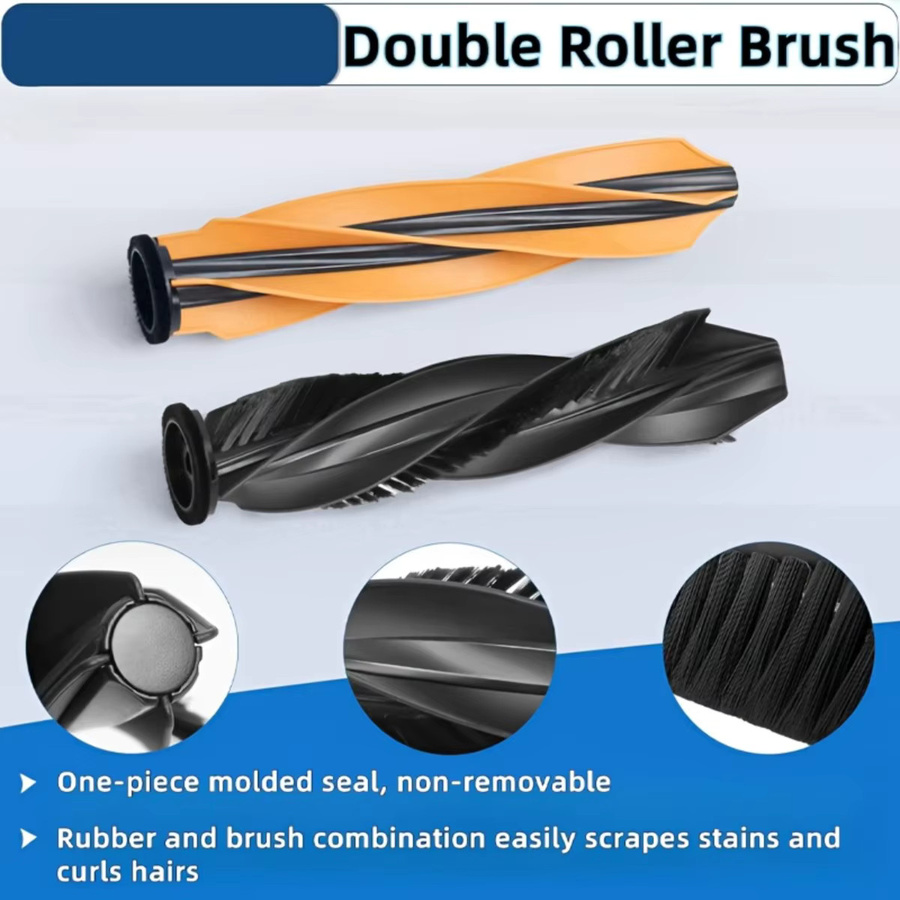 18-teiliges Zubehör-Set für Dreame X50, L50, L40s Pro und Mova V50 Ultra mit Bürsten, HEPA-Filtern, Wischpads und Staubbeuteln in Multicolour - Bild 3